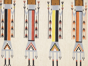 Pasargad Pasargad Home Tuscany Reversible Flatweave Wool Rug With Tribal Geometric Pattern PNT-408 4x6