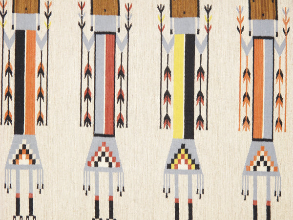Pasargad Pasargad Home Tuscany Reversible Flatweave Wool Rug With Tribal Geometric Pattern PNT-408 4x6