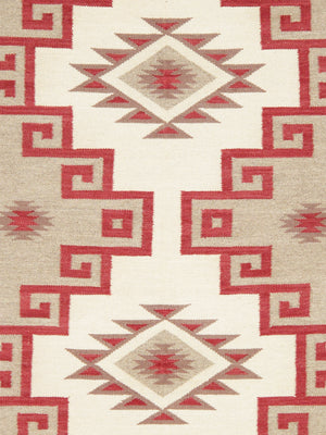 Pasargad Pasargad Tuscany Reversible Flatweave Wool Rug Geometric Tribal Artisan Woven Accent PNT-409 4x6