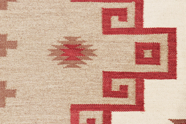 Pasargad Pasargad Tuscany Reversible Flatweave Wool Rug Geometric Tribal Artisan Woven Accent PNT-409 4x6
