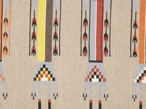 Pasargad Pasargad Home Tuscany Reversible Wool Flatweave Rug With Tribal Geometric Motifs PNT-413 4x6