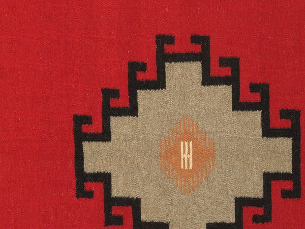 Pasargad Pasargad Home Tuscany Handwoven Wool Flatweave Rug Geometric Tribal Pattern For Large Rooms 8'11'' X 11' 9'' PNT-80 9x12