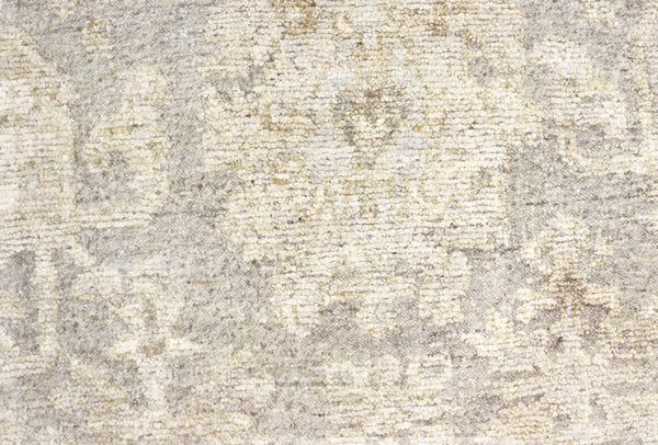Pasargad Pasargad Home Oushak Hand-Knotted Wool Rug Floral Motif For Living Or Dining Room PLI-08 9X12