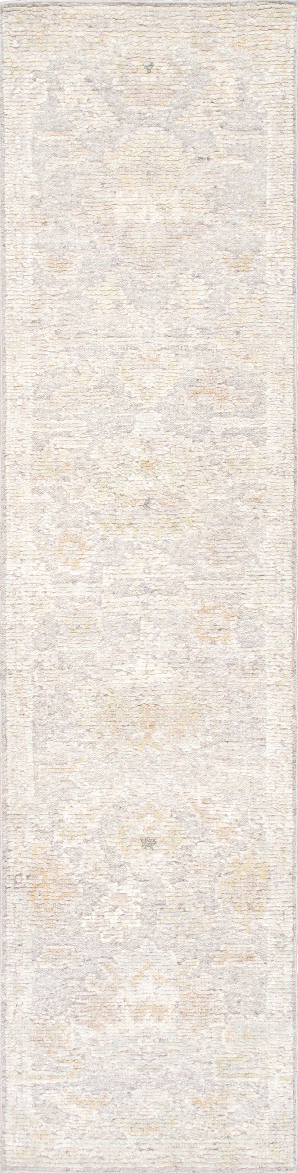 Pasargad Pasargad Home Oushak Floral Wool Hand-Knotted Rug For Hallways And Living Rooms PLO-106 rnr 3X11