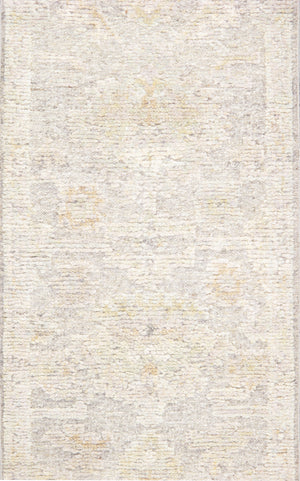 Pasargad Pasargad Home Oushak Floral Wool Hand-Knotted Rug For Hallways And Living Rooms PLO-106 rnr 3X11
