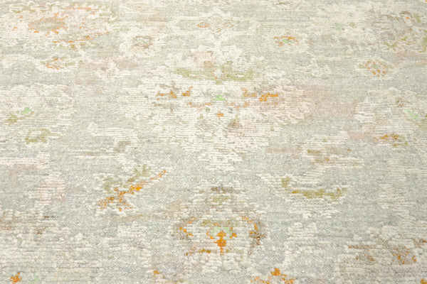 Pasargad Pasargad Home Oushak Hand-Knotted Wool Rug Floral Traditional Living Room Accent PRP-40 8X10