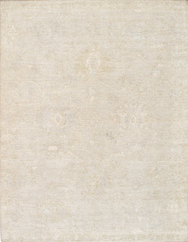 Pasargad Pasargad Home Oushak Wool Hand-Knotted Rug Artisan Floral For Living Room Decor PSU-09 9X12