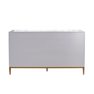 Pasargad Pasargad Home Annabelle Floral Sideboard With Bronze Accents For Dining Or Entryway PPH-Y4