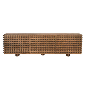 Haruko Oversized Walnut Veneer Sideboard for Dining Entryway or Living Room Storage