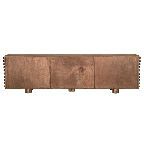 Haruko Oversized Walnut Veneer Sideboard for Dining Entryway or Living Room Storage