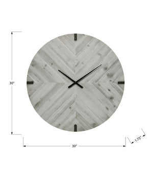 Monarch Specialties Clocks, 30" Round Oversized Wall Clock With Led Halo, Silent Quartz, Remote-Controlled Accent Light GREY,BLACK I 9038