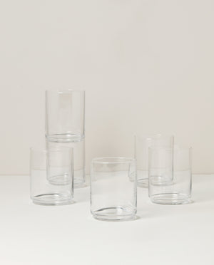 Lenox Tuscany Classics Stackable 6-Piece Tall Glasses Clear, NO COLOR GLASS,CRYSTAL 893860