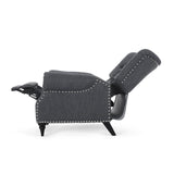 Christopher Knight Home® - Noble House - Sunapee Contemporary Tufted Recliner with Nailhead Trim