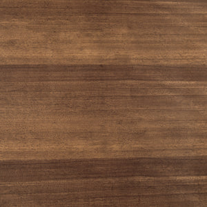 Alexei Walnut Veneer Dining Table with Matte Black Iron Base for Modern Interiors
