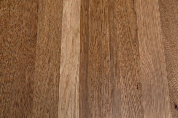 Kirill Solid White Oak Dining Table with Sculptural Base for Modern Interiors