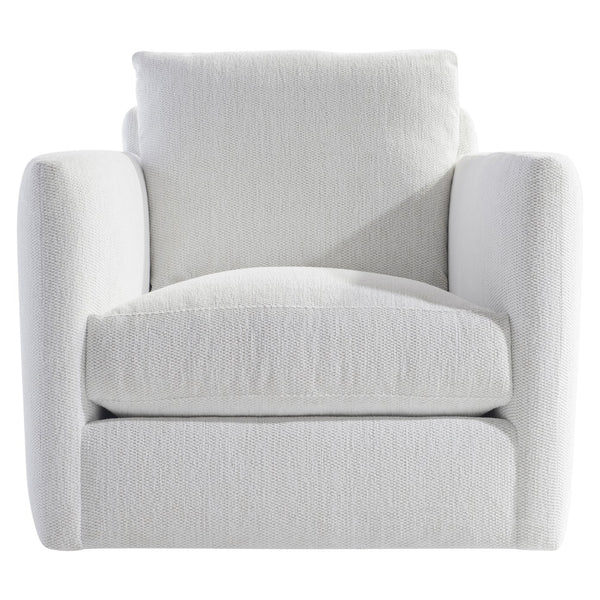 Bernhardt Bernhardt Rory Swivel Chair — Made-To-Order Plush Feather-Down Cushion, 360° Rotation, Tailored Finish P7852SA