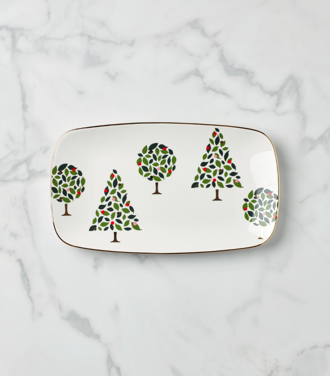 Lenox Kate Spade Evergreen Hors D'oeuvres Tray