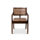 Park Hill Lane Square Back Leather Armchair EFS26001