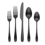 Lenox Cambridge Poet Black Satin 20-Piece Flatware Set NO COLOR METAL 507320CKW12R