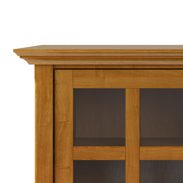 English Elm Acadian 60" Tv Media Stand - Handcrafted Solid Wood Console With Storage & Cable Management Solutions B136P159684