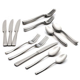 Lenox Oneida Pearce 20 Piece Fine Flatware Set, Service for 4 Metallic, STAINLESS METAL F150020A