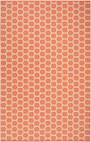 Nourison Reversible Indoor Outdoor RVB01 Machine Made Loom-woven Borderless Design Indoor/Outdoor Modern Outdoor Rug Coral, Coral 89% Polypropylene,11% Polyester 99446974167