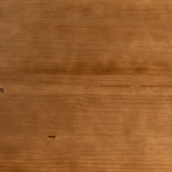 Mid-Century Modern 59" Wood Tapered Legs Dining Table Walnut TBUD2DWTVS Walker Edison