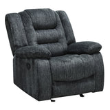 Parker House Bolton - Misty Storm Manual Glider Reclining Sofa And Recliner Light Grey 100% Polyester (W) Mbol-31-miss