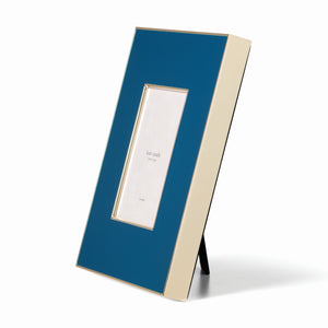 Lenox Kate Spade Make It Pop 4X6 Frame Blue, NAVY METAL 894699