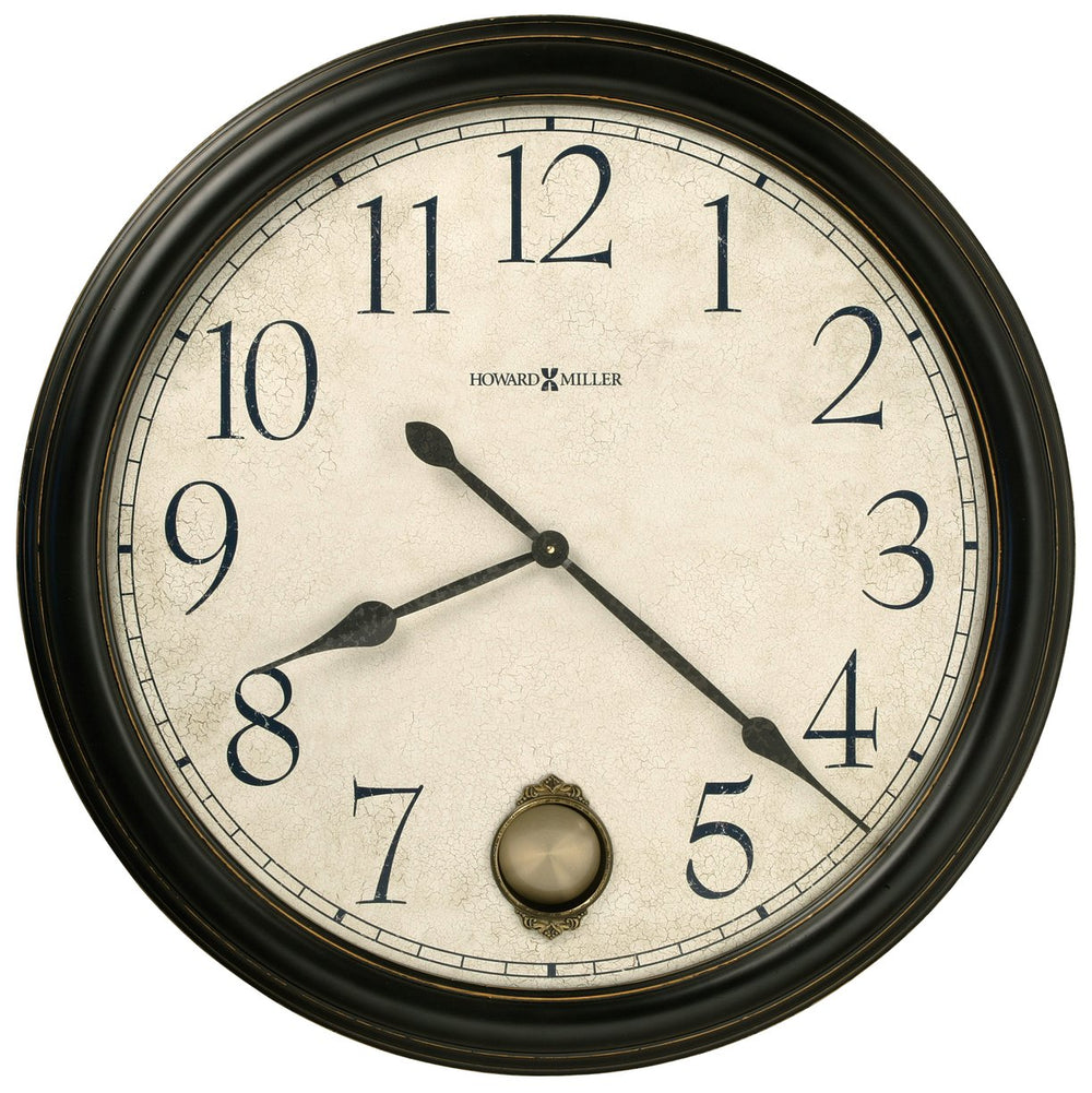 Hekman Furniture 625444 Glenwood Falls Oversized Antique Wall Clock With Quartz Movement & Elegant Pendulum Design  Glenwood Falls Wall Clock 625444