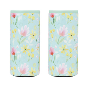 Lenox Cambridge Pastel Floral Can Coolers, Set of 2 NO COLOR METAL E9197PCBWFDS