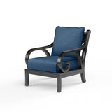 Monterey Club Chair in Spectrum Indigo w/ Self Welt SW3001-21-48080 Sunset West