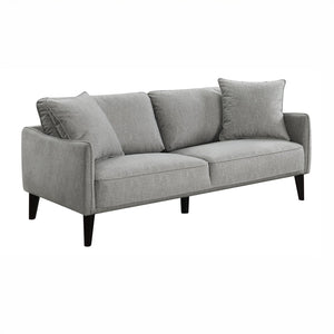 Porter Designs Cavett Mid-century Modern Sofa – Elevate Your Space With Chic Comfort And Style! Cream Fabric 01-33c-01-9224