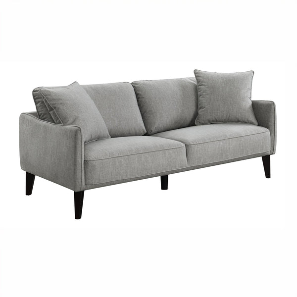 Porter Designs Cavett Mid-century Modern Sofa – Elevate Your Space With Chic Comfort And Style! Cream Fabric 01-33c-01-9224