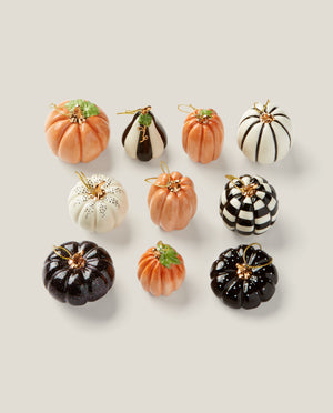 Lenox Mini Pumpkin 10-Piece Ornament Set Multi, NO COLOR PORCELAIN 889140