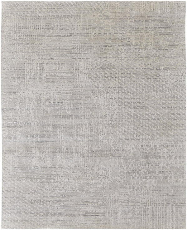 Feizy Rugs Eas69abf Eastfield Artisanal Hand-woven Viscose And Wool Abstract Rug - Modern Style For Any Space Ivory Viscose,Wool Eas69abfbge000h00