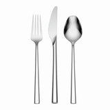 LX Collective 26-Piece Stainless Steel Flatware Set, Elegant Mirror Finish, Service for 8