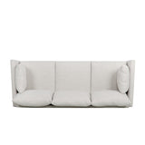 Christopher Knight Home® - Noble House - Feichko Contemporary Fabric Pillow Back 3 Seater Sofa