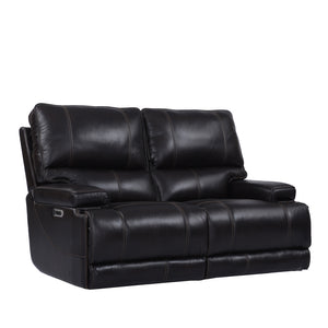 Parker House Parker Living Whitman - Verona Coffee - Powered By Freemotion Cordless Power Reclining Loveseat Verona Coffee Top Grain Leather with Match (X) MWHI#822PH-P25-VCO