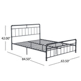 Christopher Knight Home® Noble House Queen Size Metal Bed