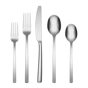 Lenox Cambridge Beacon Mirror 20-Piece Flatware Set Metallic, STAINLESS METAL 896435