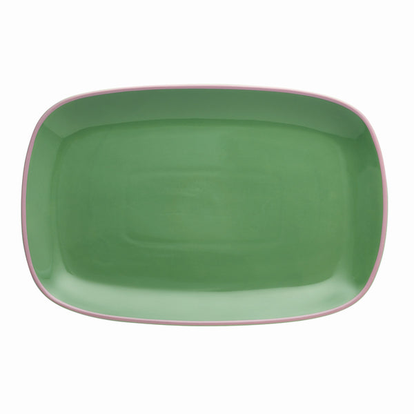 Lenox Kate Spade Make It Pop Platter Green, GREEN PORCELAIN 894628