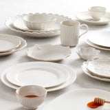 Lenox Wicker Creek 12-Piece Dinnerware Set White, WHITE BONE CHINA 895311