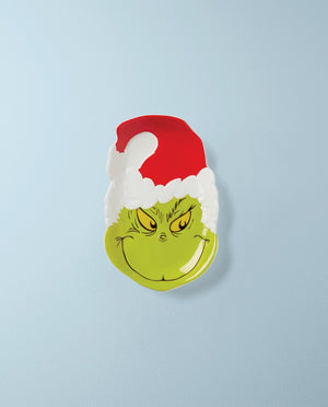 Lenox Merry Grinchmas Candy Dish Green, IVORY PORCELAIN 894168