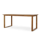 Christopher Knight Home® - Noble House - Nibley Outdoor Acacia Wood Dining Table