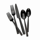 Lenox Hampton Forge Clearview Satin Black 20 Piece Set Black, BLACK METAL SFB108B20R