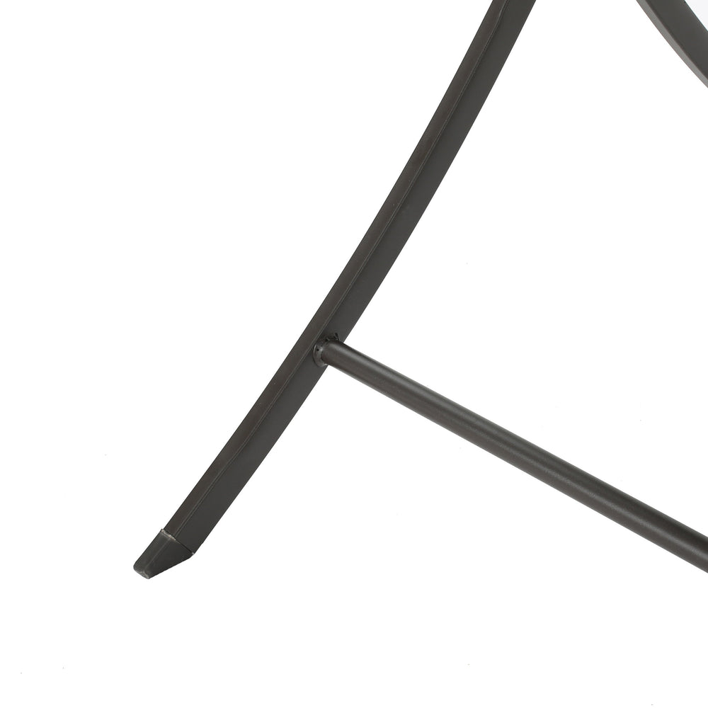 English Elm Christopher Knight Home® - RIAD Wicker Round Foldable Dining Table Brown Multi – Weather & Water Resistant, Seats 4, Compact Fold 61380.00MBRN