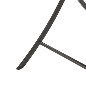 English Elm Christopher Knight Home® - RIAD Wicker Round Foldable Dining Table Brown Multi – Weather & Water Resistant, Seats 4, Compact Fold 61380.00MBRN