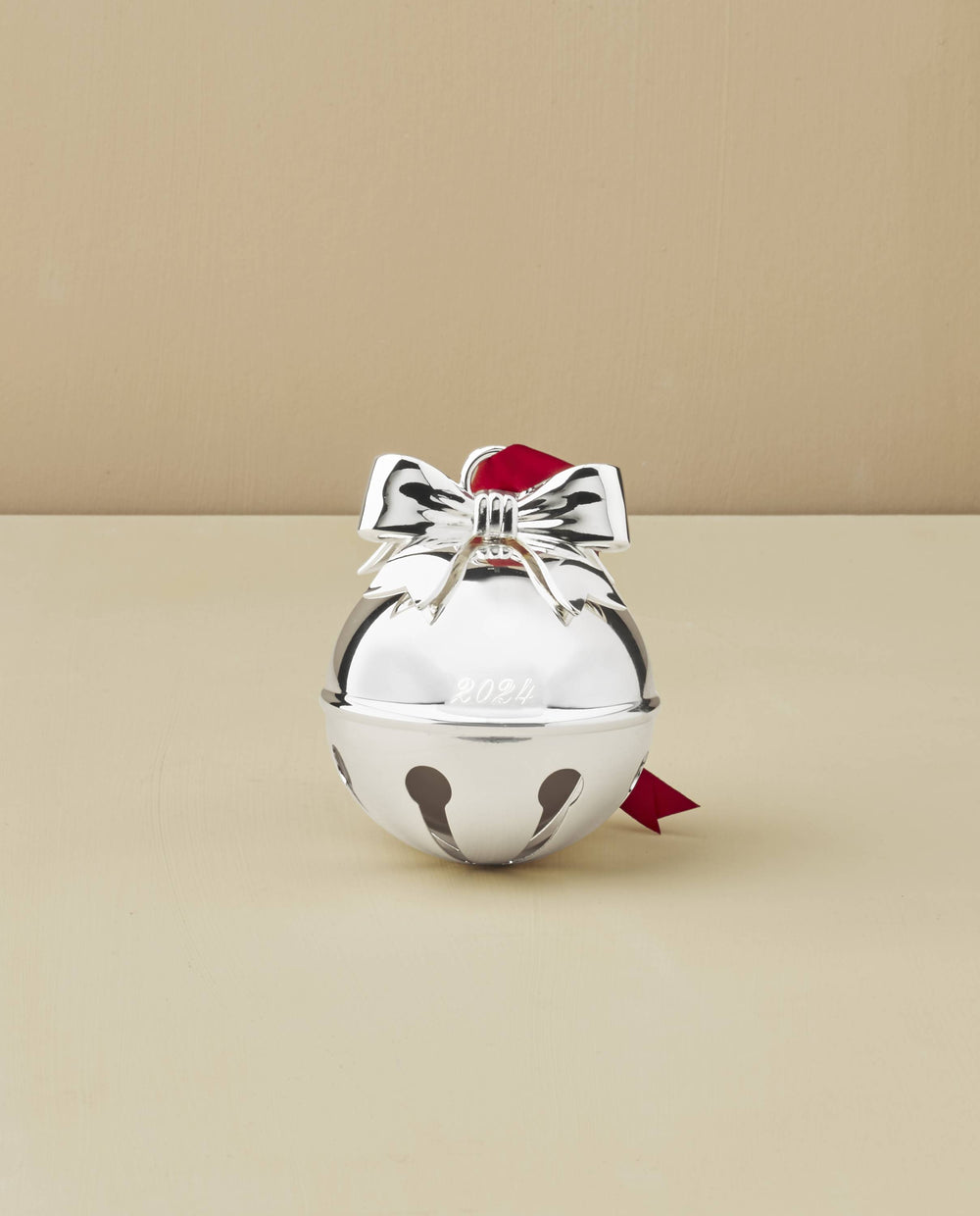 Lenox 2024 Jingle Bell Metal Ornament Metallic, NO COLOR METAL 895789