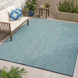 Christopher Knight Home® - Noble House - Boggio 7'10" X 10' Indoor/Outdoor Area Rug